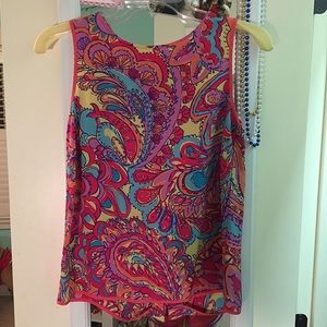 lilly pulitzer tank size XS